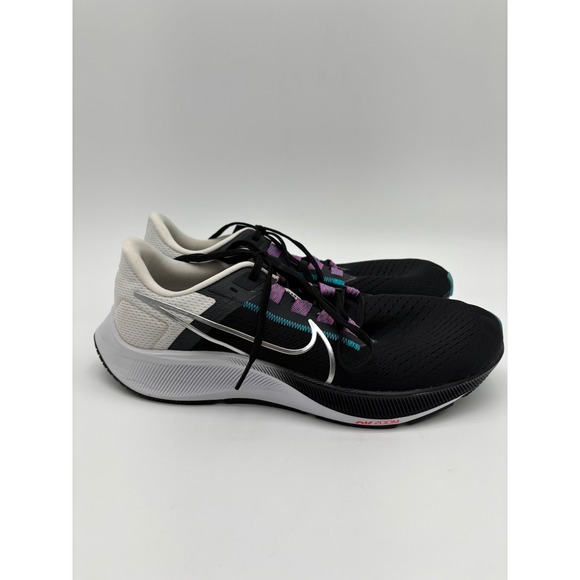 Nike Air Zoom Pegasus 38 Mens Running Shoes Black White Teal CW7356-001 Size 11 main image 4